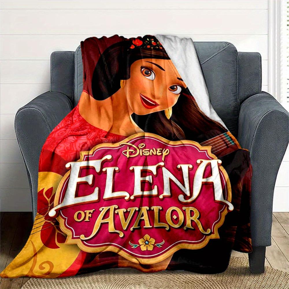1pc, Elena of Avalor Blanket Soft and Warm for All Seasons Perfect Gift for Friend, Living Room, Travel, Camping, Car Blankets