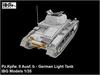 IBG 1/35 Scale German Panzer II Ausf. B Turret with Interior Plastic Model Kit PB35079