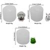 3Pcs Mini Animal Molds for Resin, Frog Resin Mold 3D, Little Bunny Silicone Molds, Teddy Dog Epoxy Casting Mould for DIY Soap, Candle, Keychain,