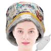 3 Gears Adjustable Hair Heating Steamer Cap Detachable Thermal Oil Treatment Hat Deep Nourishing Moisturizing Hair Care Styling Tool