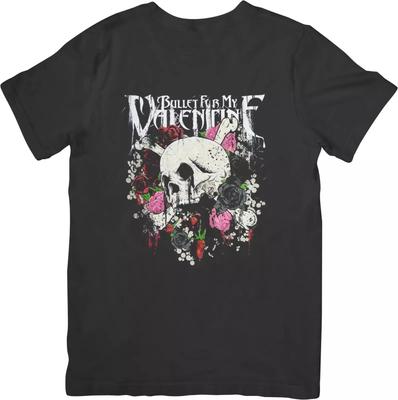 Bullet for my Valentine Musik Passend für Männer & Frauen Hochwertiges Baumwoll-T-Shirt Schwarz