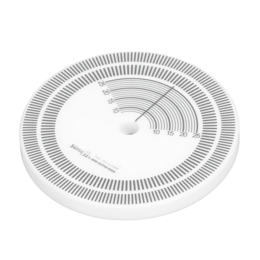 33RPM Compatible Stroboscope Mat 45RPM Compatible Calibration Tachometer Strobe Disc  For Turntable