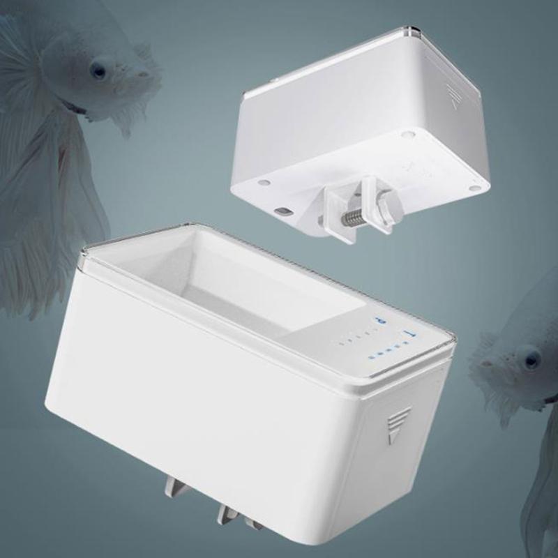 Shyfish Automatischer Fischfutterspender mit Timer, intelligenter Fischfutterspender für Aquarien