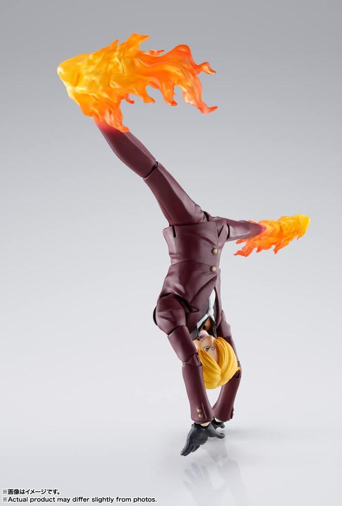 TAMASHII NATIONS ONE PIECE Sanji Onigashima Invasion 150mm painted movable figure S.H.Figuarts - - Approx. ABS&PVC
