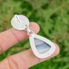 925 Sterling Silver Natural Botswana Agate Green Amethyst Ethnic Pendant Jewelry