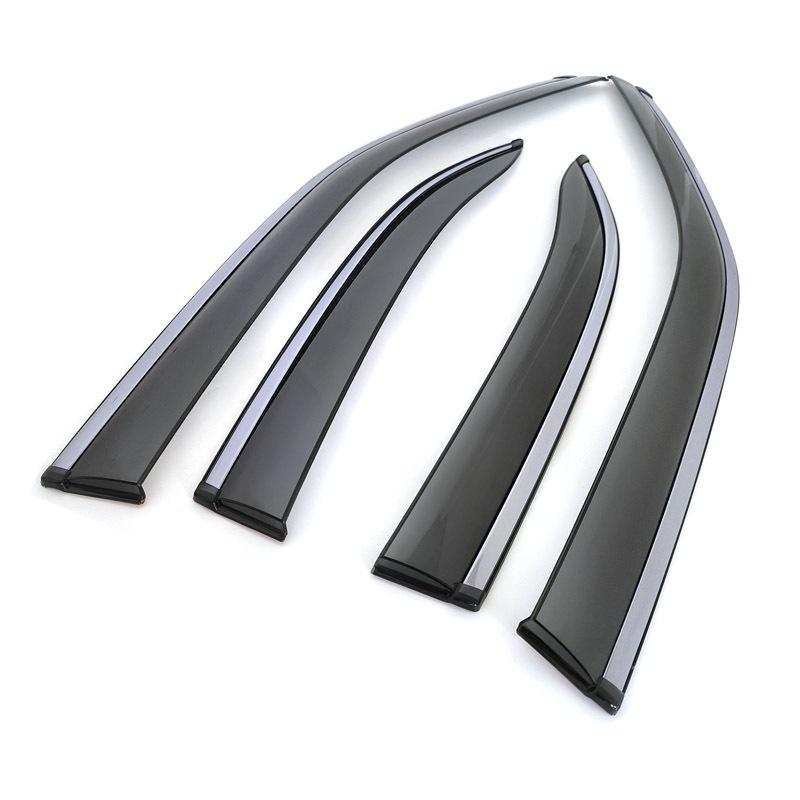 Yaris Cross Rain & Sun Visors (2020-2025) - XP210 Rainproof Eyebrows & Window Deflectors