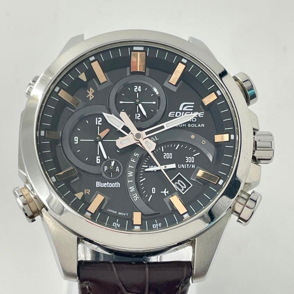 Used Working item CASIO EDIFICE EQB-501 Tough Solar YA0015