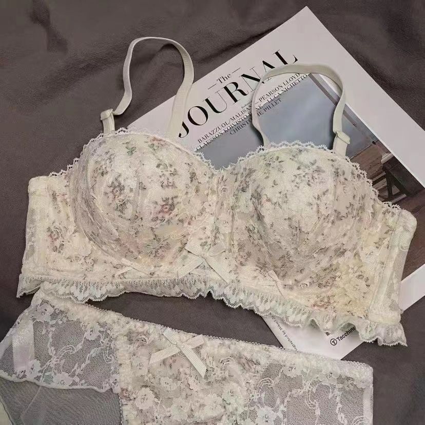 Mädchen Blumen-BHs Sling Rückenfrei Gepolstert Kabellos Unterwäsche Für Damen-BHs Sexy Innere Dessous Damen Büstenhalter Tanktops Mode Damen-BHs Ehefrau Geschenke