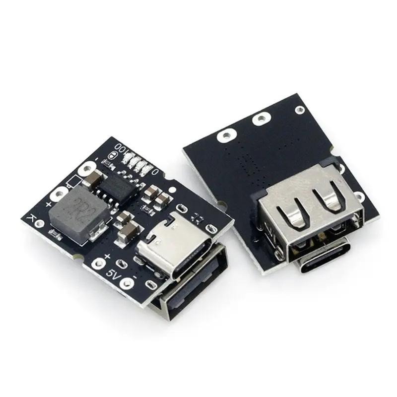 5V 2A Charge Discharge Module for 4.2V 4.35V Battery Type C USB Protections Board Boosts Converter Step Up Power Module