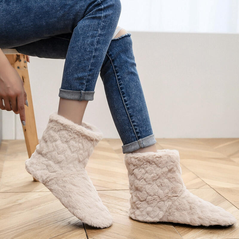 Mink sleep socks ultra-fine fiber maternity socks cold hands and feet beige 3140₽