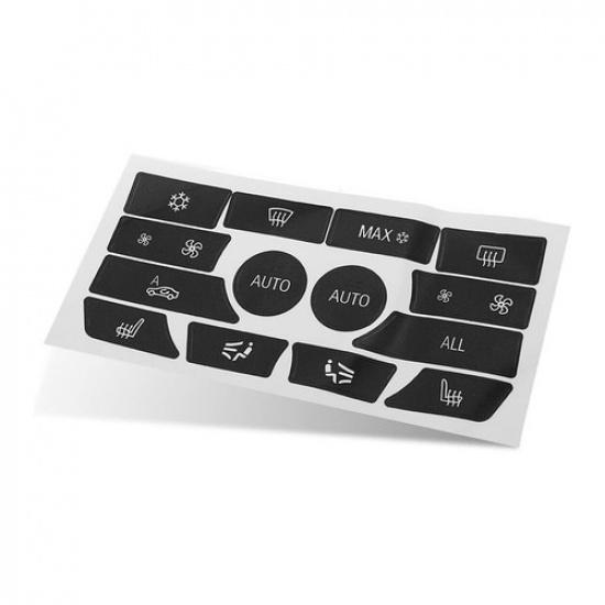 AC Climate Control Button Repair Decals Stickers Fit For BMW 5 6 7 F10 F01 F12