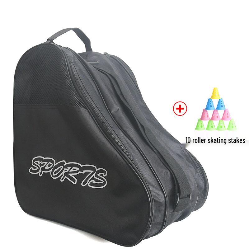 Professional Skating Bag for Kids & Adults - Inline Skates Ice Skates Storage, Breathable, Single Shoulder Design