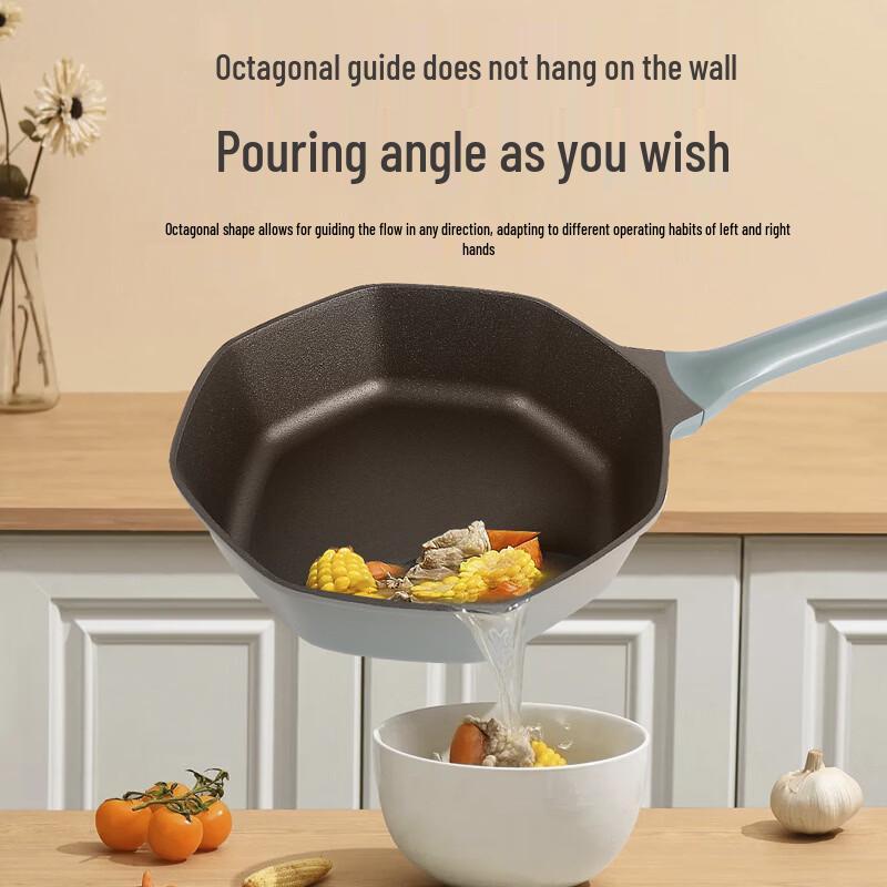 Octagonal Non-stick Frying Pan