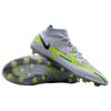 Nike Phantom GT2 Elite DF AG-Pro Comfortable Non-Slip Durable Football Shoes Men Football Shoes Gray Fluorescent-Yellow DC0749-055
