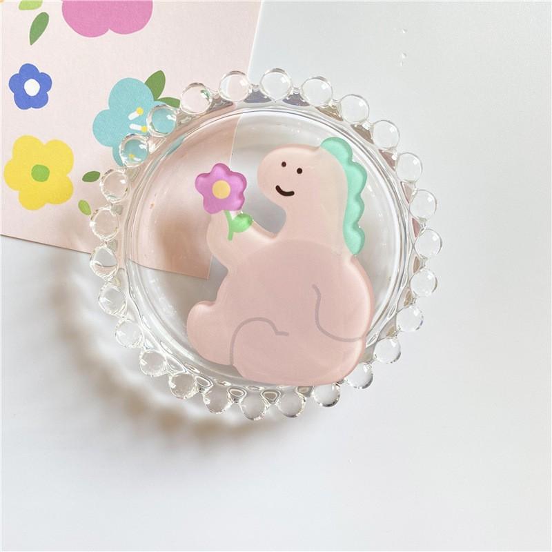 

Airbag Bracket Ins Wind Shaped Acrylic Cat Cartoon Dropper Glue Lazy Person Folding Phone Buckle Wholesale