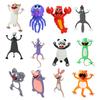 3D Animal Bookmark Cute PVC Cartoon Character Bookmarks for Kids Readers Fun Desk Decor Birthday Christmas Gift for Students Book Lovers