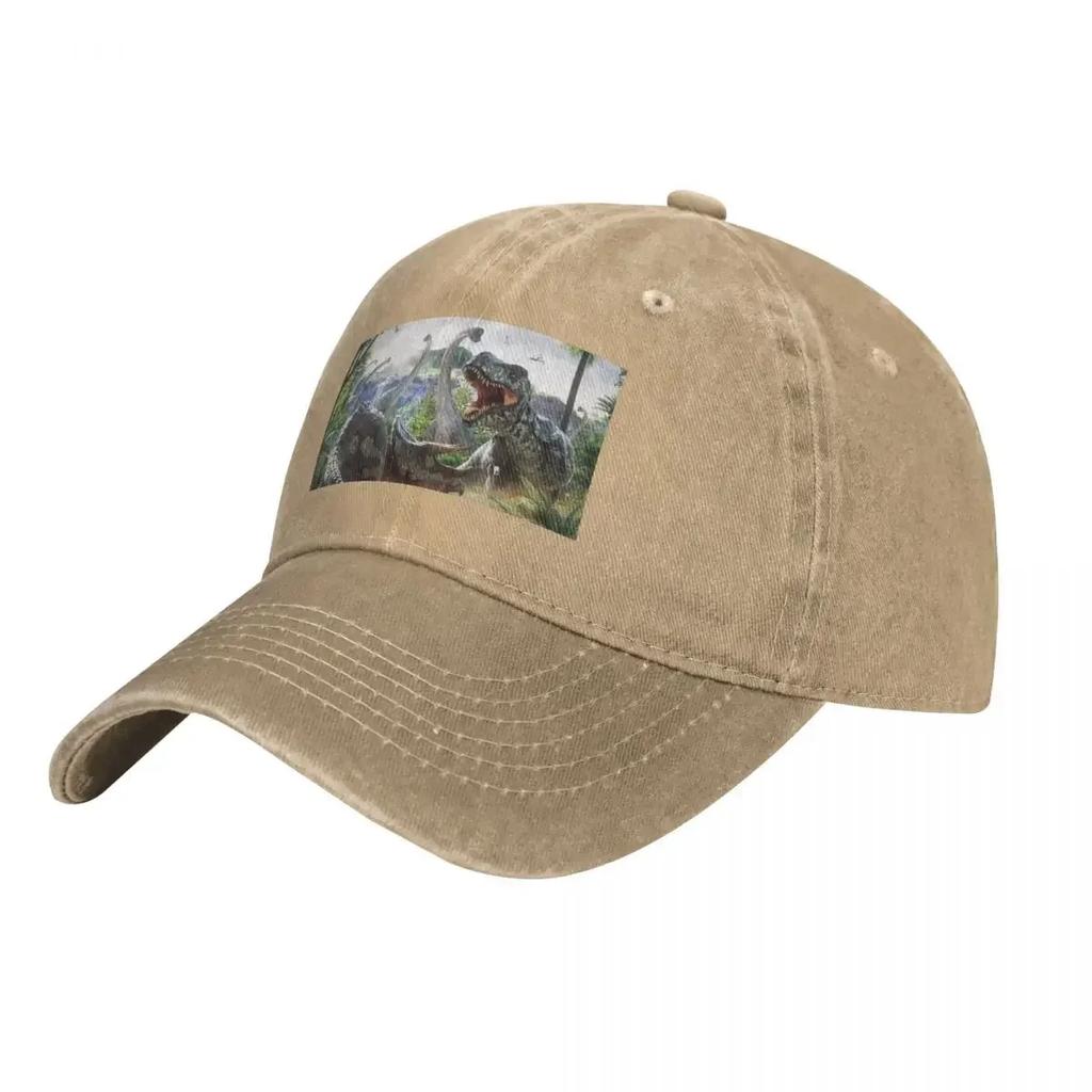 Dinosaur Battle Cowboy Hat Luxury Brand Rave Mens Women's