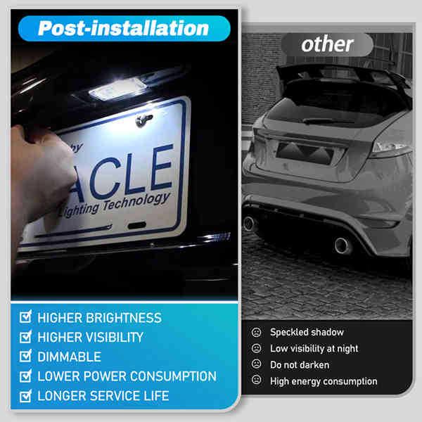 Cadillac XT5/CT6/GT4 License Plate Light Pair