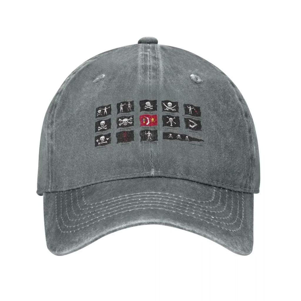 Famous Pirates Flags  IllustrationCap Baseball Cap hard hat Golf Hat Unisexs big size hat Luxury Unisex Unisexs Baseball Womens