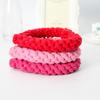 4Pcs Heart Shaped Creative Squeaky Chew Bite Resistant Interactive Playing Supplies Pets Puppies Pet Chew Toy Pet Sound Toys
