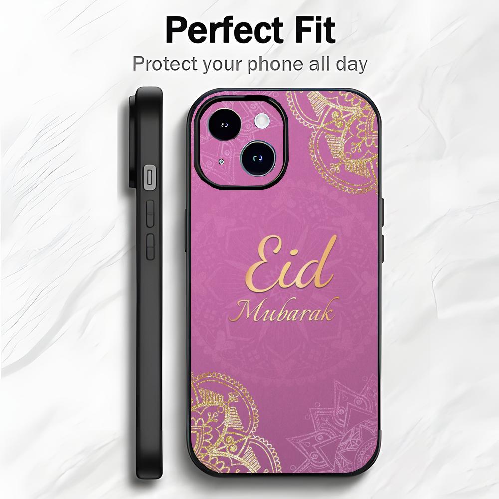 Happy Eidal-Fitr Mubarak Phone Case Phone Case Soft Packaging Lightweight For iPhone17 16 15 14 13ProMax