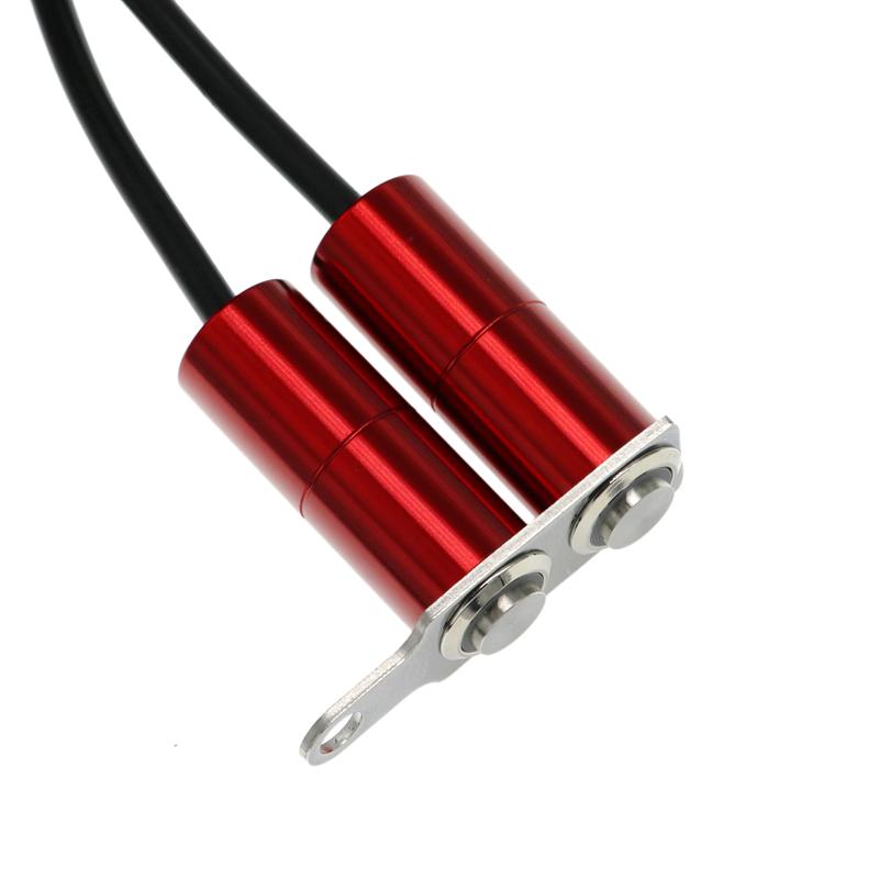 LMoDri Motorcycle 12V LED Waterproof Switch Aluminum Alloy Headlight Horn Start Kill Handlebar Adjustable Mount