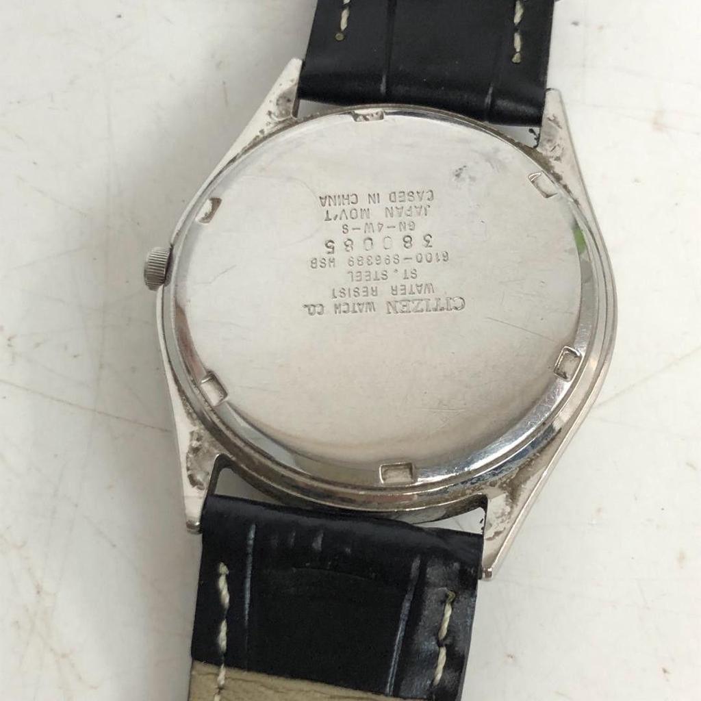 Used CITIZEN Citizen CQ 6100-S96389 Silver Day-Date