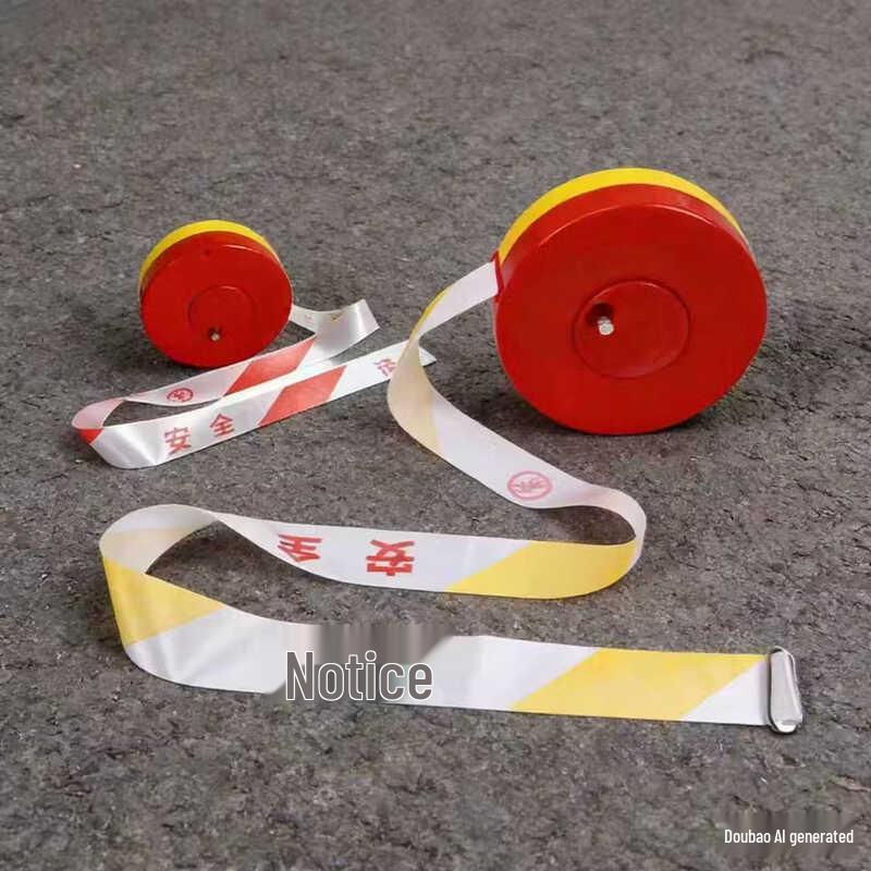 DAXTE Retractable Safety Barrier Tape 100 meters
