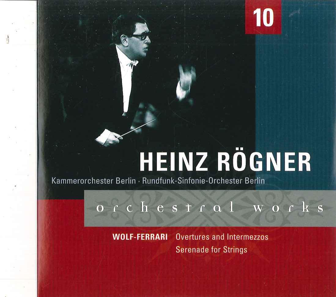 

CD HEINZ ROGNER - Рогнер дирижирует оркестровыми произведениями № 002722CCC10 EDEL Не из Японии Классика Б/У