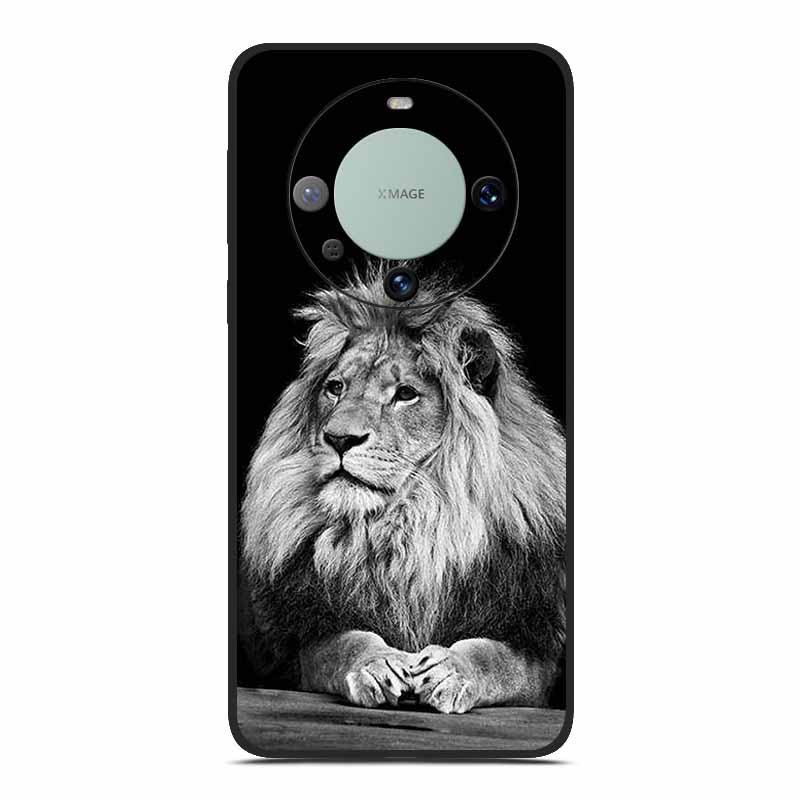TPU Soft Phone Case for Huawei Mate 60 Funda Silicone Luxury Back Cover for Huawei Mate 60 pro Capa Animal Lion Dinosourus