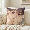 Manhwa Alpha Trauma Omega Complex Customizable Square Cushion Cover Double Sided Print Pillow Case