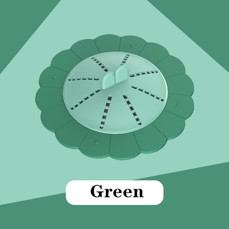 Wielofunkcyjny odpływ podłogowy słonecznikowy, odporny na zużycie, antyblokujący, elastyczny odpływ prysznicowy, do zbierania włosów w kuchni