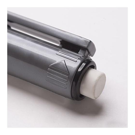 Staedtler Triplus Mikromechanischer Bleistift, 0,5 mm, Ergonomischer Dreikantkörper, Ausziehbarer Radierer, Taschenfreundlich, Metallgriff, Langlebiger Kunststoffkörper