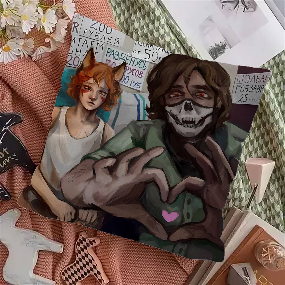 YKMET Strade Pillow Anime Pillow Sofa Bed Head Pillow Cover Cushion Cover X Cm Fashion