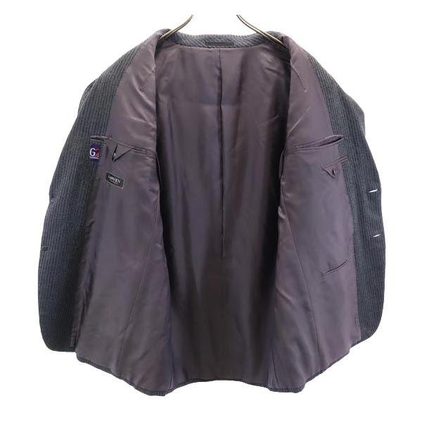 LANVIN Long sleeve Made in Japan 100% silk tailored jacket T46-54 Men's Used