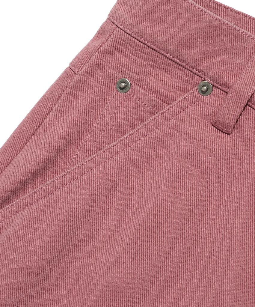 ISTKUNST Washed Cotton Double Knee Pants_Dust Pink(Ik2Efmpa10A)