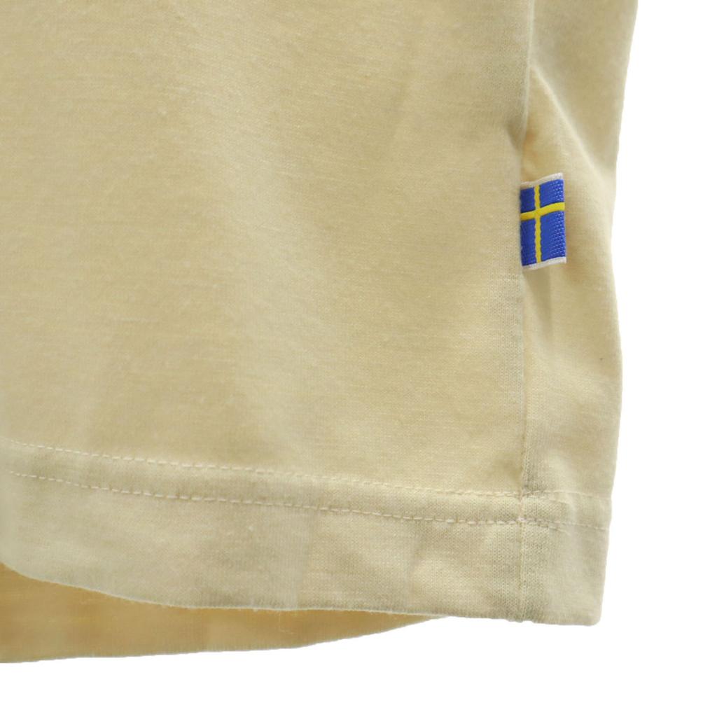 FJALLRAVEN made in Japan Short sleeve T-shirt LL Cream type Men's Used