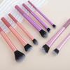 8-Piece Long-Handled Makeup Brush Set: Foundation, Powder, Blush, and Eyeshadow Brushes