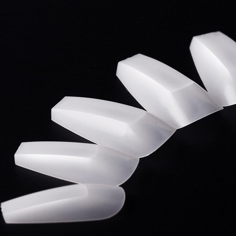 504pcs Quick Modeling Nail Extension Tips 12 Different Sizes Of Square Side Nail UV Generator Nail Extension Tool