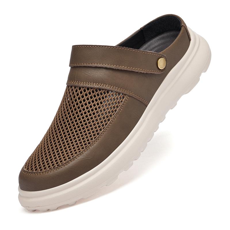 

Fashion Lightweight Beach Walking Shoes Men s Mesh Water Shoes Quick-Dry Sports Sandals Men Outdoor Hiking Non-Slip Comfortable Flats 44 хаки