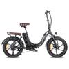 FAFREES F20 Pro Electric Bicycle 250W Motor, 36V 18Ah Battery, 20*3.0 Inch Tire, IP54 Waterproof, 80-100KM Range E-bike