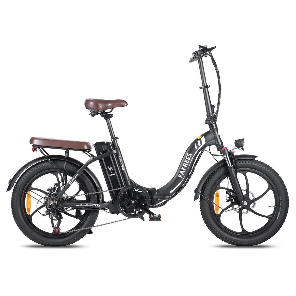 FAFREES F20 Pro Electric Bicycle 250W Motor, 36V 18Ah Battery, 20*3.0 Inch Tire, IP54 Waterproof, 80-100KM Range E-bike