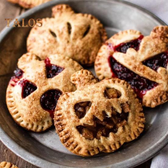 1/3 st Pajform Pumpa Frukt Kärlek Värmeform Livsmedelsklass BPA-fri Återanvändbar degpress Fickpajmaskin Formverktyg Köksprylar