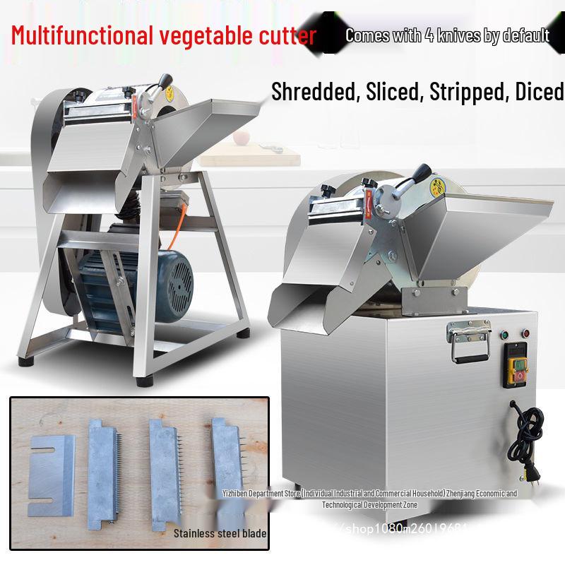 Electric Vegetable Slicer & Shredder for Radish, Sweet Potato, and Ginger