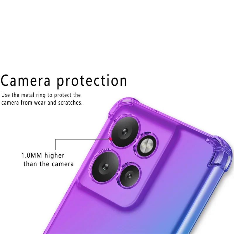 Shockproof Gradient TPU Case for Motorola Edge 50 Neo Protective Cover For Moto Edge 50 Pro Fusion Ultra Funda Coque Capa