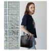 Oily Wax Leather Handbag Niche High-end Commuter Shoulderbag Female Large-capacity Messenger Bag