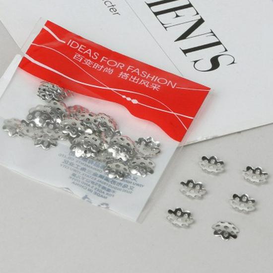 Handmade DIY Jewelry Materials: Stud Earrings, Bracelets, Necklaces, Spacer Beads, Flower Caps