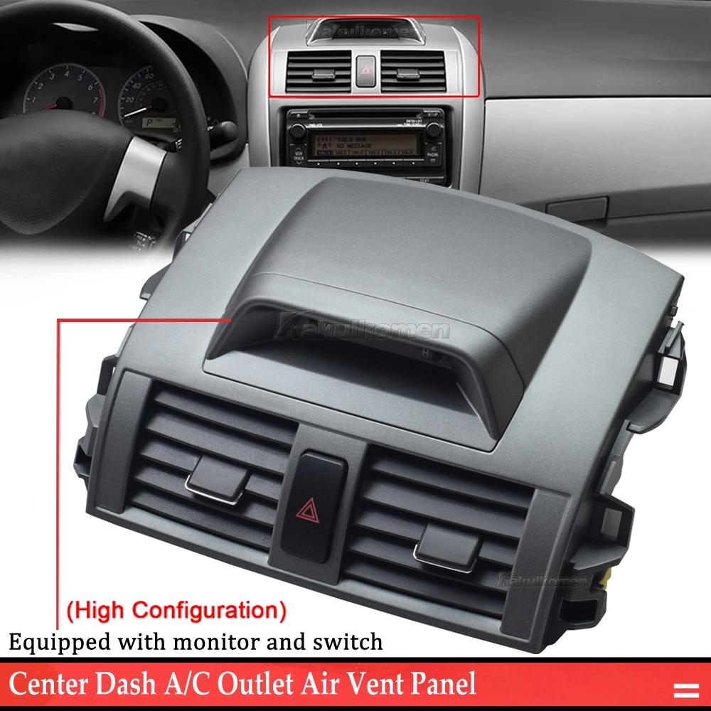 A/C Air Conditioning Air Vent Outlet Panel Grille Cover For Toyota Corolla Altis E15 2007-2013 Car Styling