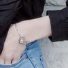 Luvinball Line Heart Snowball Bracelet