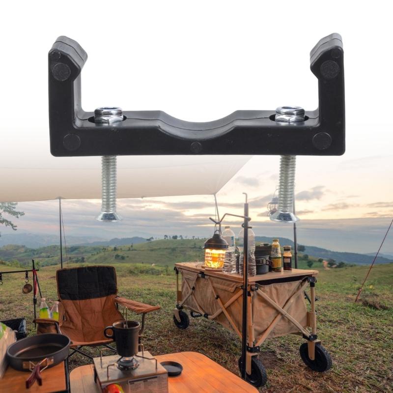 Heavy Duty Folding Wagon Trolley Pull Handle Fixing Fastener Clip Plastic Replacement Part For Outdoor Camping Beach Use